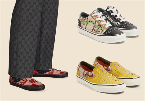 vwns x gucci logo|Gucci Vans vault 2023.